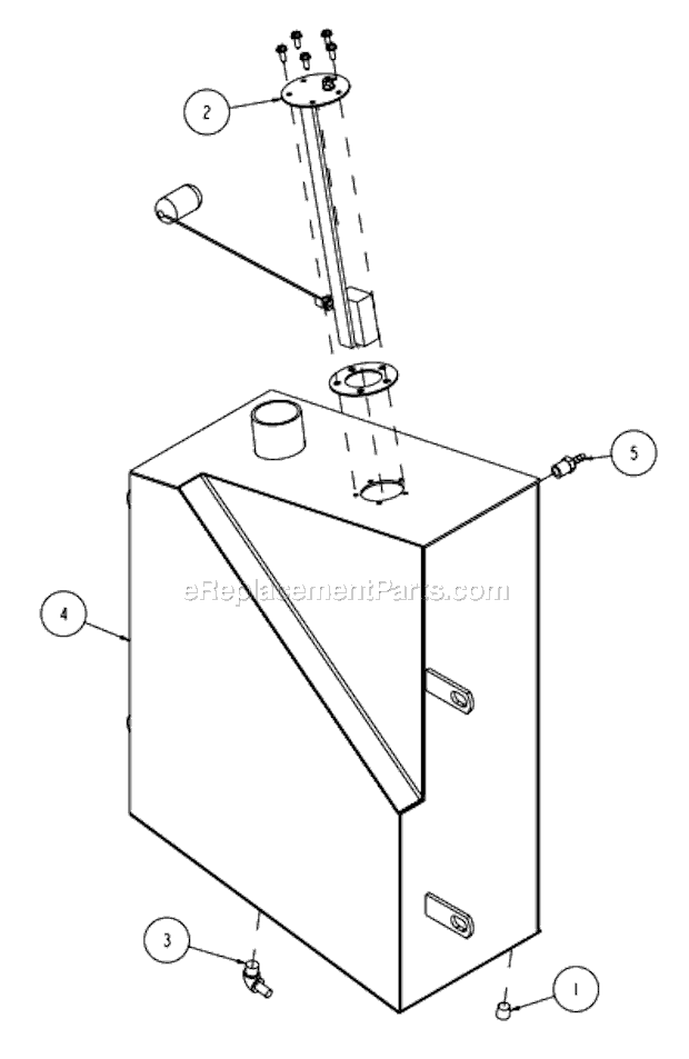 Page O Diagram and Parts List for MK-6026KBG  MK Diamond Concrete Saw